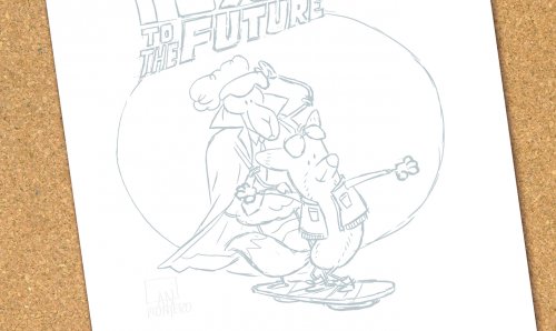 Children's Illustration: Fox to the Future