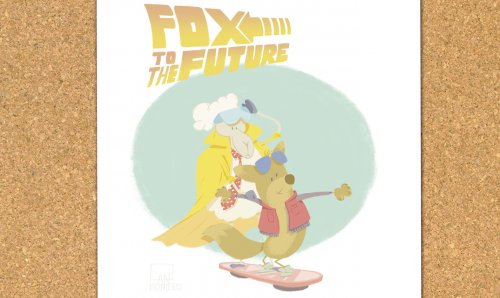 Children's Illustration: Fox to the Future